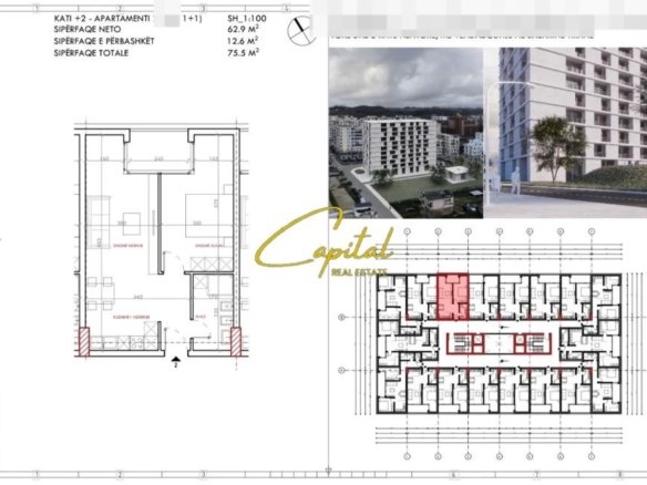 SHITET APARTAMENT 1+1 ASTIR 86.800 EURO