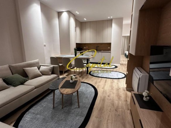 APARTAMENT ME QIRA 2+1 KOMPLEKSI AURA 80.000 LEKE
