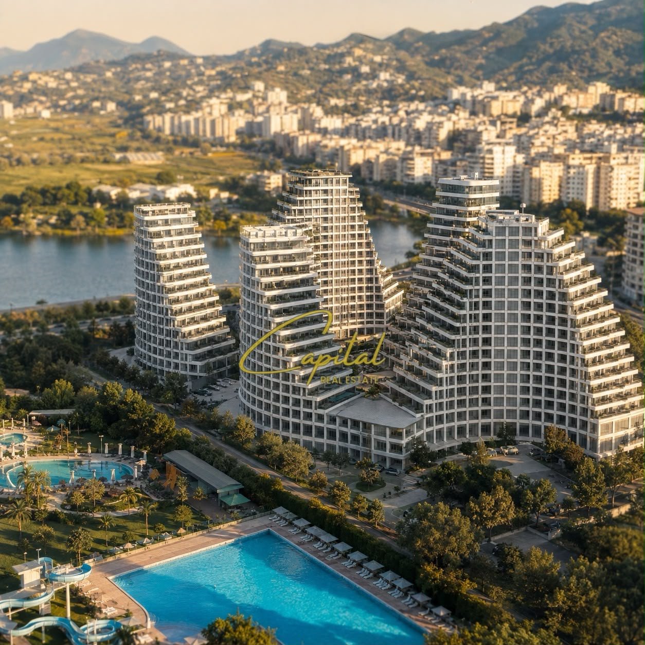 ZYRE ME QIRA 125 M2 LAKE VIEW RESIDENCE 1.650 EURO