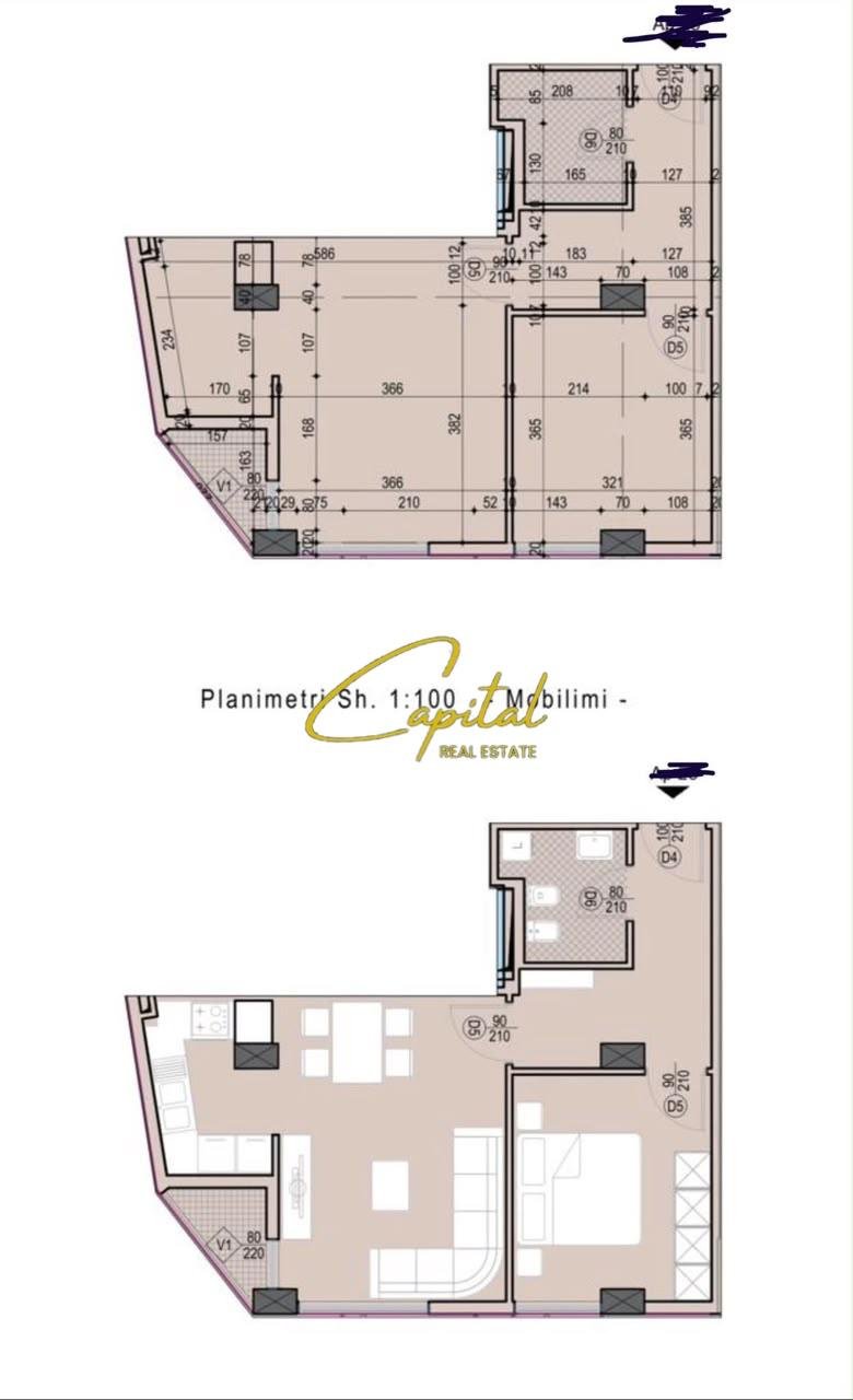 SHITET APARTAMENT 1+1 RRUGA E BARRIKADAVE 230.000 EURO