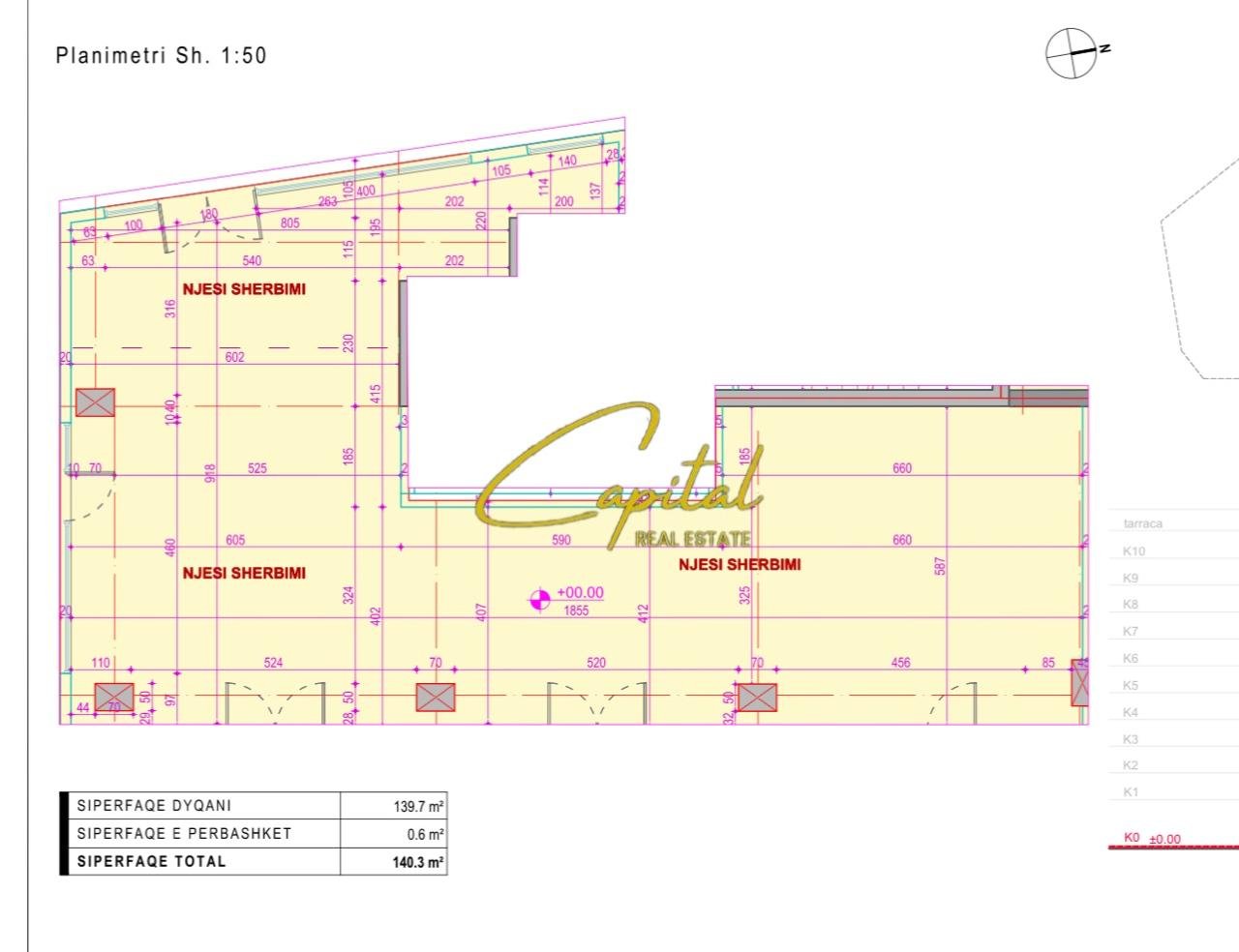 SHITET AMBIENT BIZNESI 140 M2 RRUGA E BARRIKADAVE 560.000 EURO